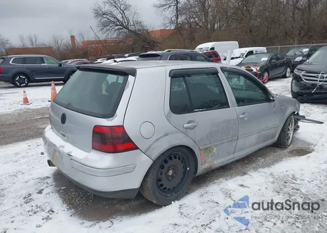 2001 Volkswagen Golf Gls/Gls 1.8L Turbo z USA, uszkodzony, nr VIN 9BWGD61J814030361